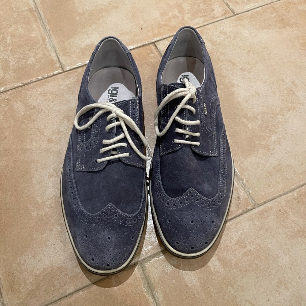 Suede shoes